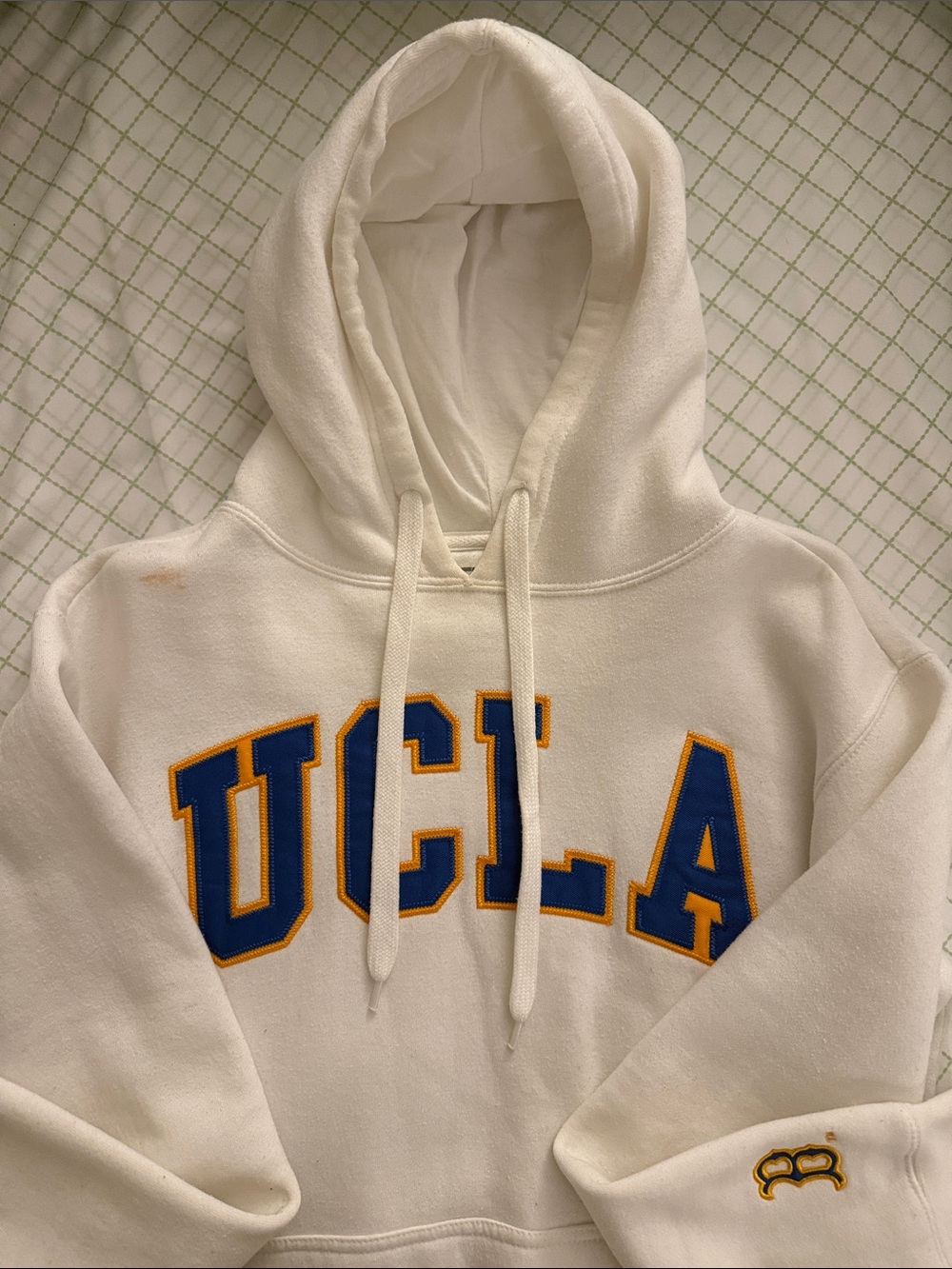 White UCLA Hoodie